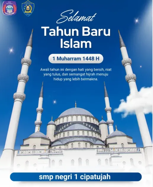 🌙✨ Selamat Tahun Baru Islam 1 Muharram 1448 H ✨🌙