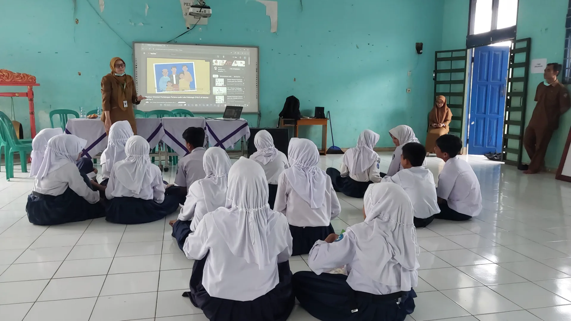 Kerjasama dengan Pihak Puskesmas